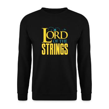 Lord of The Strings Violine Violoncello-Orchester - Unisex Pullover - Schwarz - Vorne - Alina (178cm) & Michal (187cm)