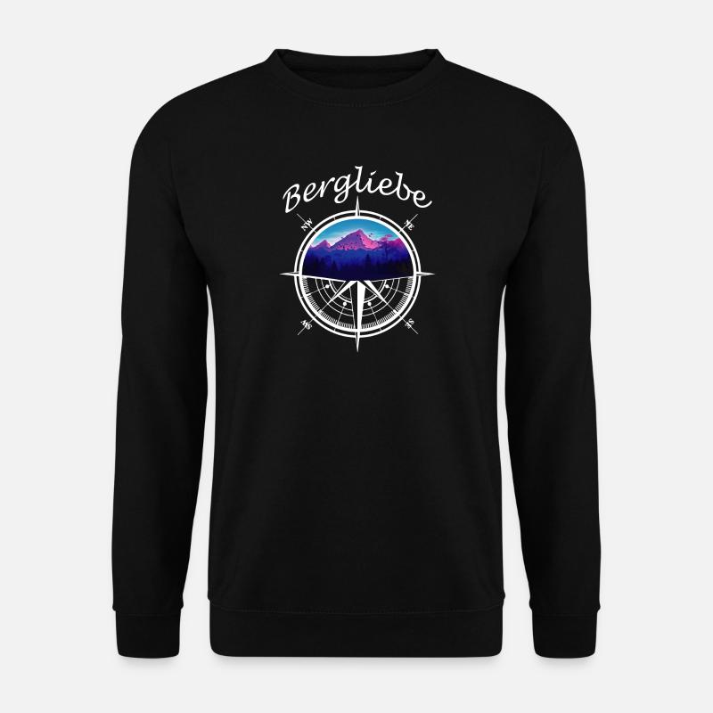 Kompass Heimat - Unisex Pullover - Schwarz