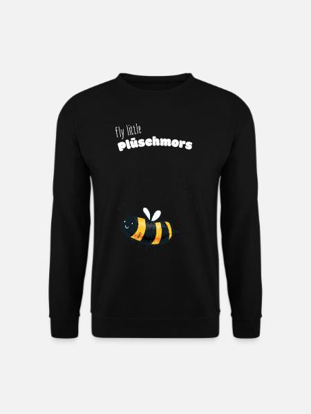 Plüschmors Plattdeutsch Geschenkidee - Unisex Pullover - Schwarz