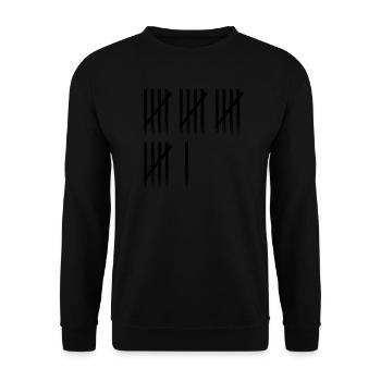 Nombre d’anniversaires 13e anniversaire 13 ans Bday - Sweat-shirt Unisexe - noir - Devant - Alina (178cm) & Michal (187cm)
