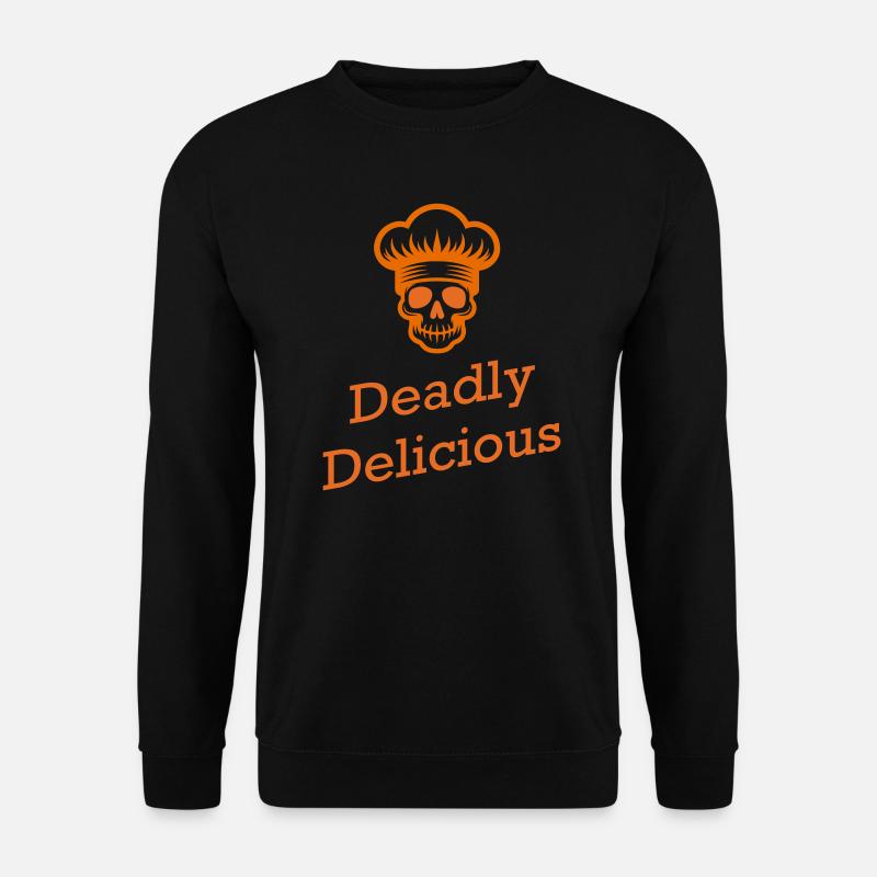 Deadly Deliscious - Unisex Pullover - Schwarz
