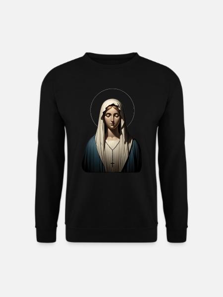 Serene Mary - Unisex Sweatshirt - black