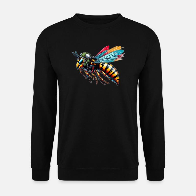 Piloten Hornisse - Unisex Pullover - Schwarz