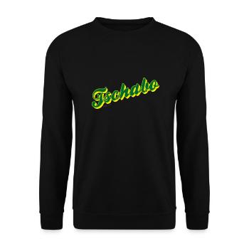Tschabo - Unisex Pullover - Schwarz - Vorne - Alina (178cm) & Michal (187cm)
