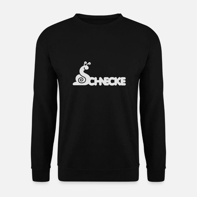 Schnecke - Unisex Pullover - Schwarz