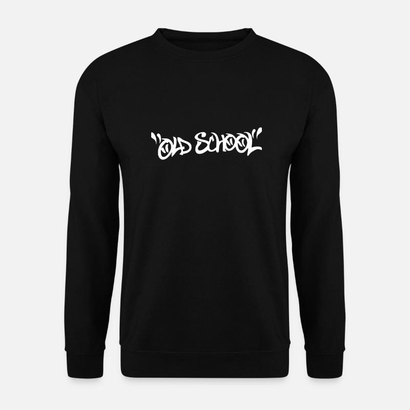 Oldschool - Unisex Pullover - Schwarz