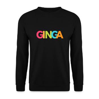 Ginga Capoeira - Unisex Sweatshirt - black - Front - Alina (178cm) & Michal (187cm)