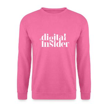 Digital Insider Blanc - Sweat-shirt Unisexe - rose - Devant
