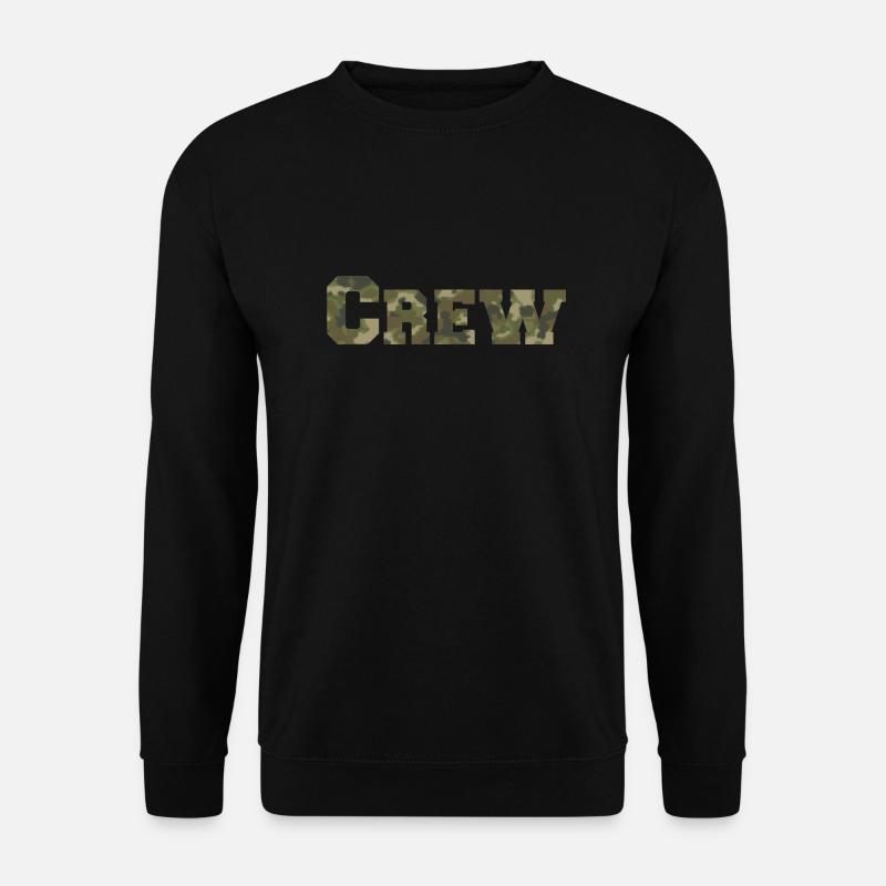 Crew - Unisex Pullover - Schwarz