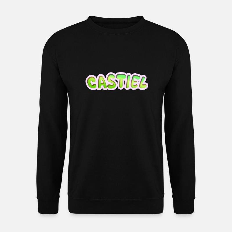 Castiel als Job - Unisex Pullover - Schwarz