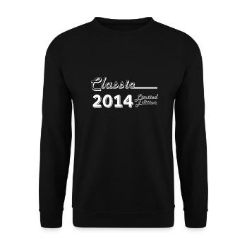Classic 2014 édition limitée - Sweat-shirt Unisexe - noir - Devant - Alina (178cm) & Michal (187cm)