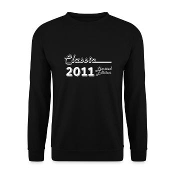 Classic 2011 édition limitée - Sweat-shirt Unisexe - noir - Devant - Alina (178cm) & Michal (187cm)