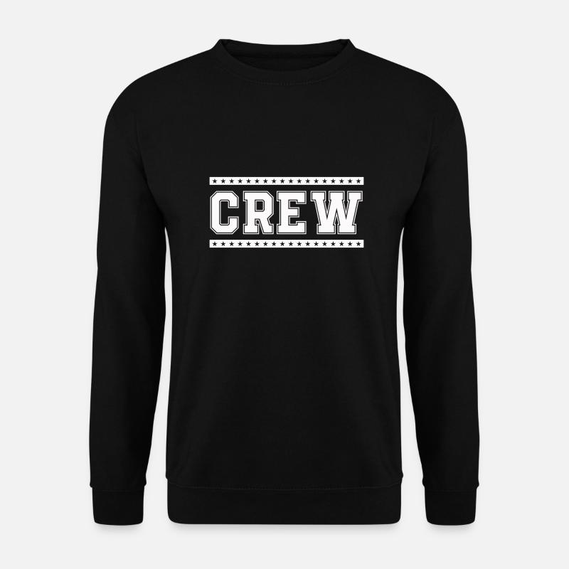 crew - Unisex Sweatshirt - black