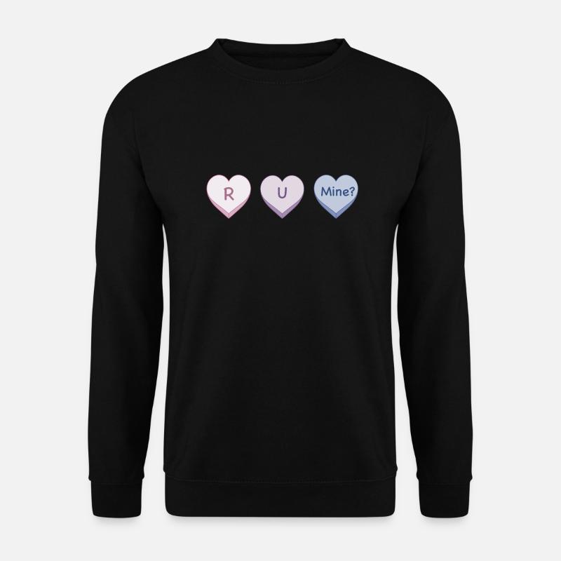 R U Mine? - Unisex Sweatshirt - black