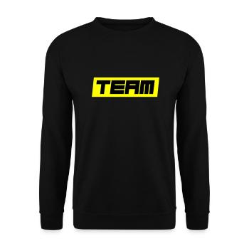 Équipe - Sweat-shirt Unisexe - noir - Devant - Alina (178cm) & Michal (187cm)