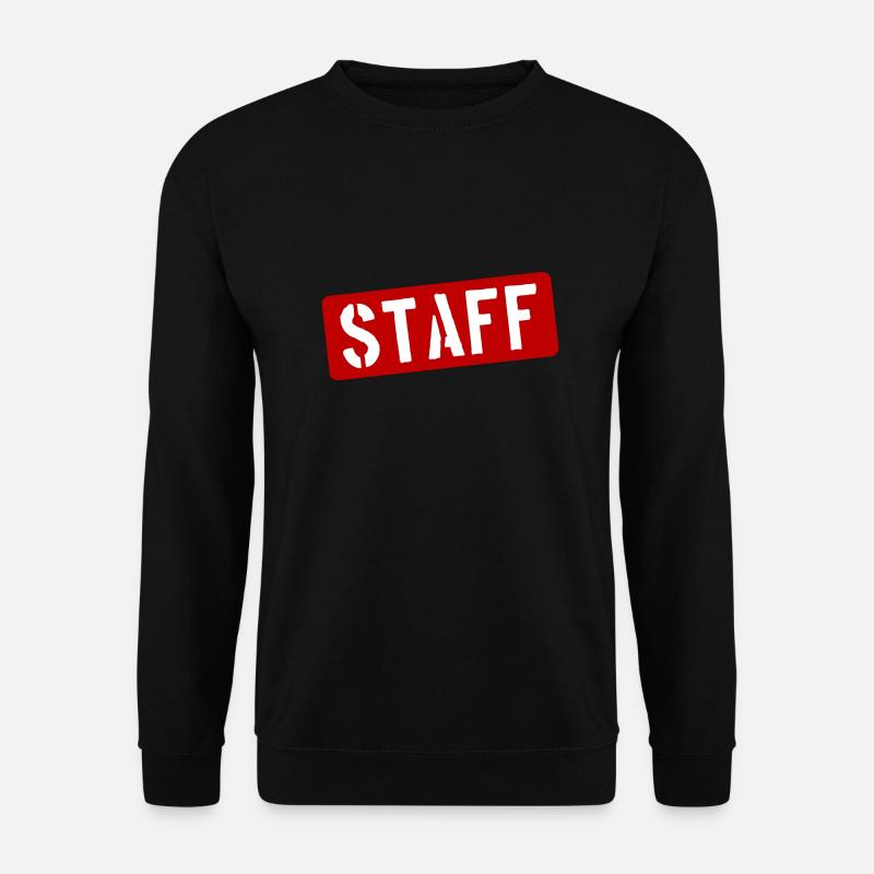 Staff - Unisex Pullover - Schwarz