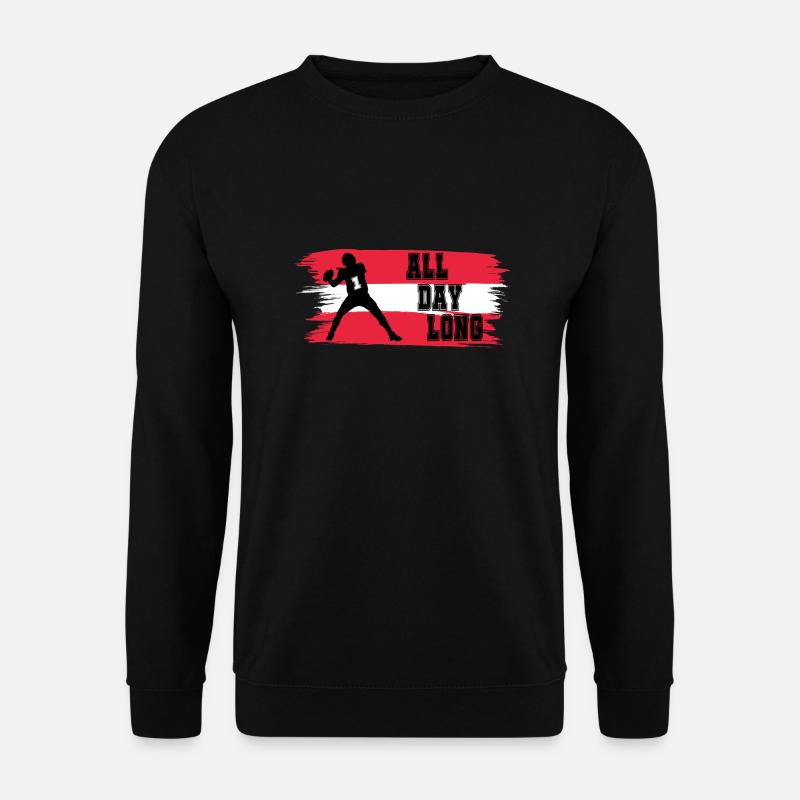All Day Long AUT - Unisex Pullover - Schwarz