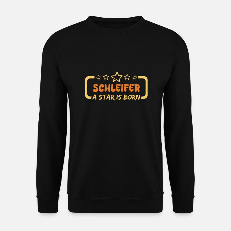 Schleifer als Held - Unisex Pullover - Schwarz
