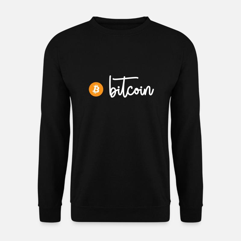 Bitcoin (Bitcoin) - Unisex Pullover - Schwarz