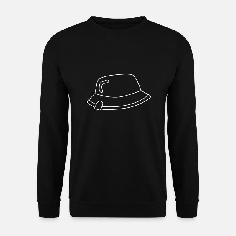 Panama Hut - Unisex Pullover - Schwarz
