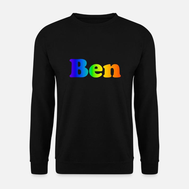 Benoît - Sweat-shirt Unisexe - noir
