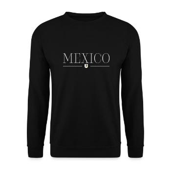 I love Mexico - Unisex Sweatshirt - black - Front - Alina (178cm) & Michal (187cm)