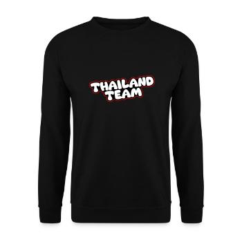 Thailand Team - Unisex Sweatshirt - black - Front - Alina (178cm) & Michal (187cm)