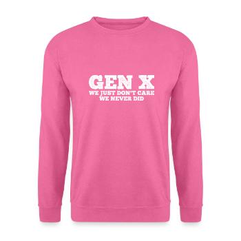 Gen X FAFO Generation X - Unisex Pullover - Pink - Vorne