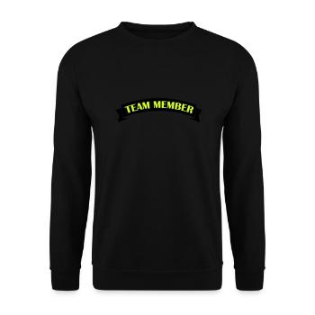 Équipier - Sweat-shirt Unisexe - noir - Devant - Alina (178cm) & Michal (187cm)