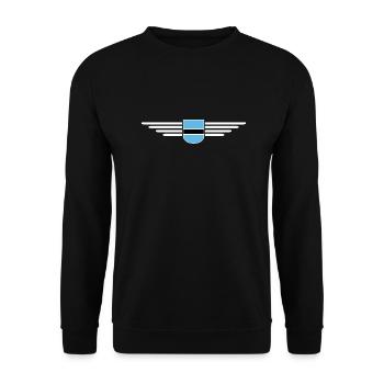 T-shirt Botswana pour les fans - Sweat-shirt Unisexe - noir - Devant - Alina (178cm) & Michal (187cm)