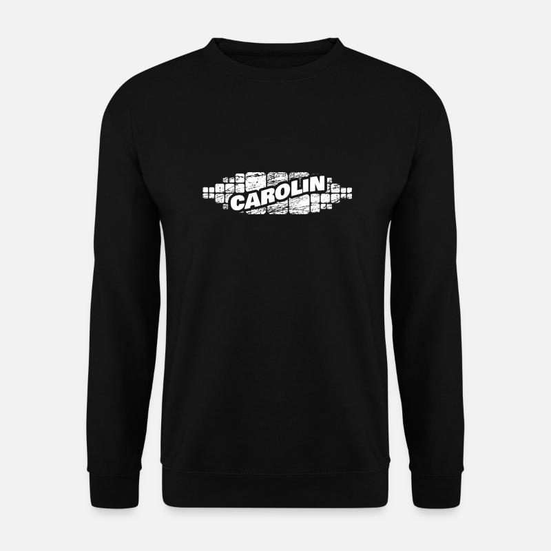 Carolin als Carolin - Unisex Pullover - Schwarz
