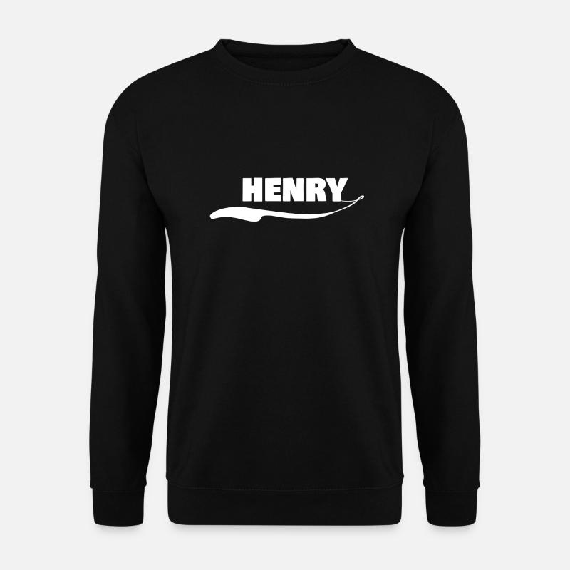 Henry - Unisex Pullover - Schwarz