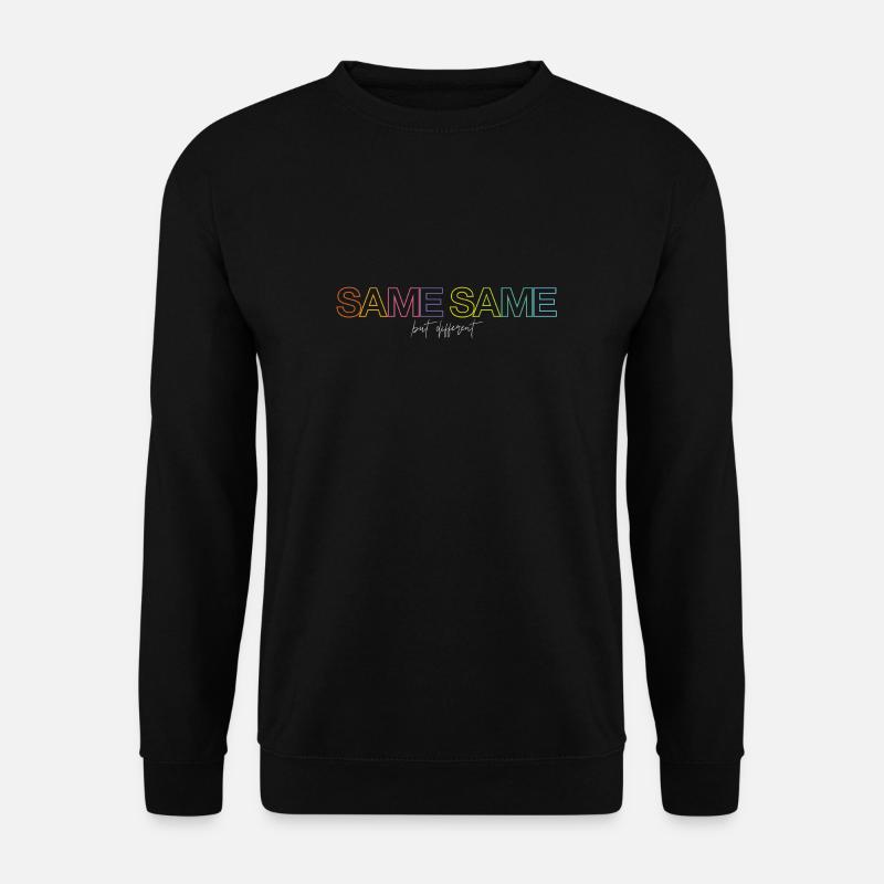 Same Same But Different - Unisex Pullover - Schwarz