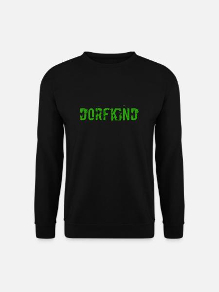 Dorfkind design - Unisex Pullover - Schwarz