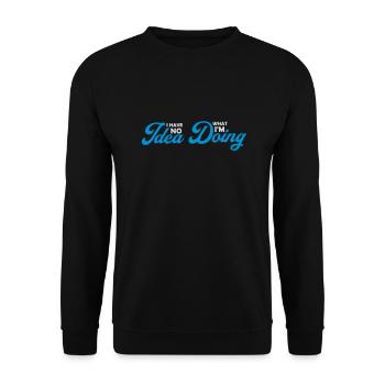 Aucune idée - Sweat-shirt Unisexe - noir - Devant - Alina (178cm) & Michal (187cm)