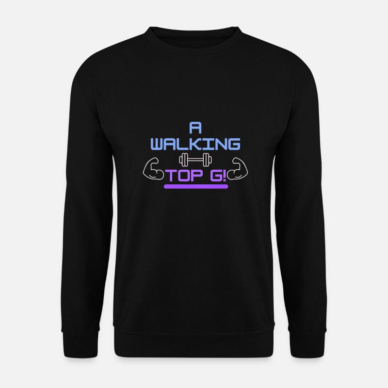 Ein wandelndes Top G! - Unisex Pullover - Schwarz