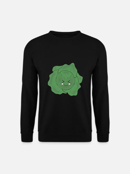 Salat Gemüse Kostüm Fasching Karneval Partnershirt - Unisex Pullover - Schwarz