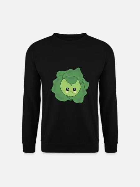 Salat Gemüse Kostüm Fasching Karneval Partnershirt - Unisex Pullover - Schwarz