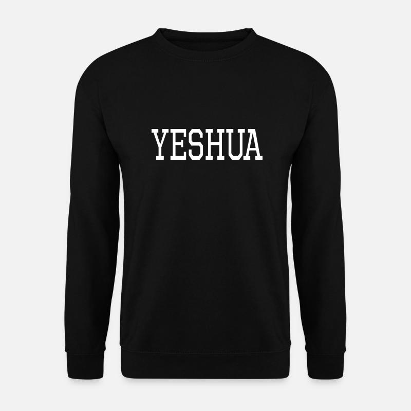 Jesus Yeshua Gift - Unisex Sweatshirt - black