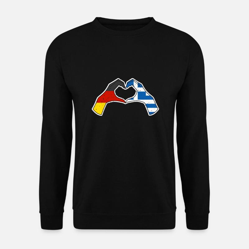 Greeks Germany Greece - Unisex Sweatshirt - black