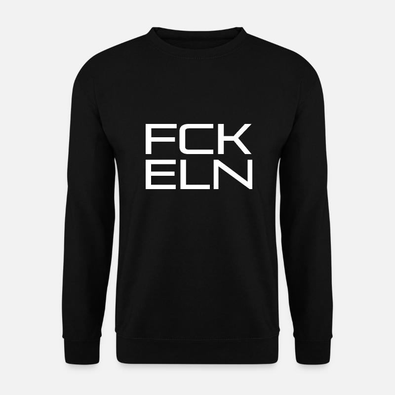 fck eln - Unisex Pullover - Schwarz