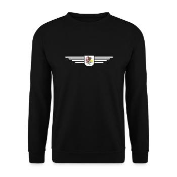 Illinois Fan T-Shirt – Show Love for Home - Unisex Sweatshirt - black - Front - Alina (178cm) & Michal (187cm)