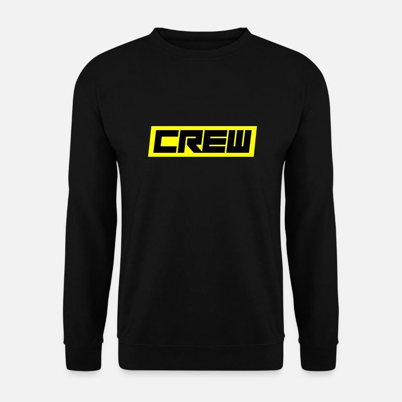 Crew - Unisex Pullover - Schwarz
