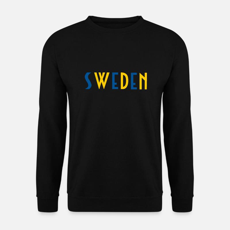 Schweden - Unisex Pullover - Schwarz