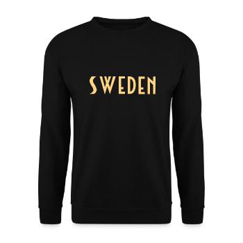 Suède - Sweat-shirt Unisexe - noir - Devant - Alina (178cm) & Michal (187cm)