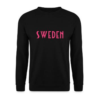 Suède - Sweat-shirt Unisexe - noir - Devant - Alina (178cm) & Michal (187cm)
