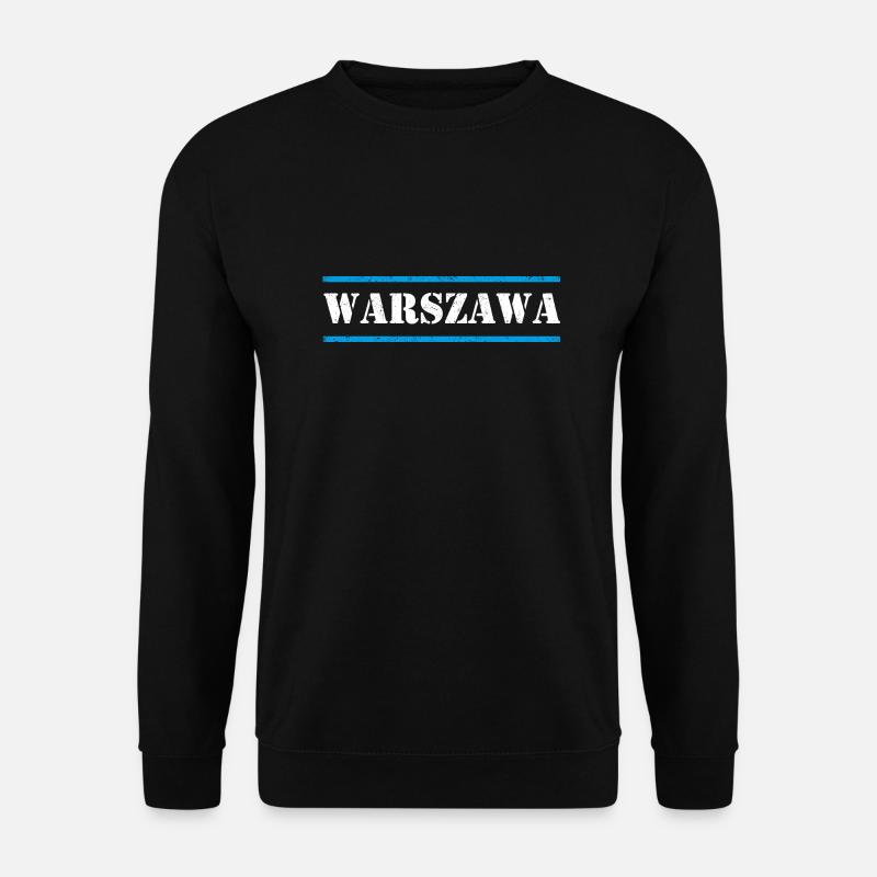 Varsovie - Sweat-shirt Unisexe - noir
