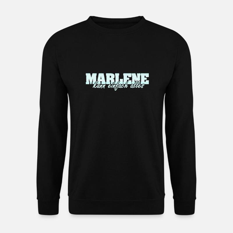 Frau Marlene - Unisex Pullover - Schwarz