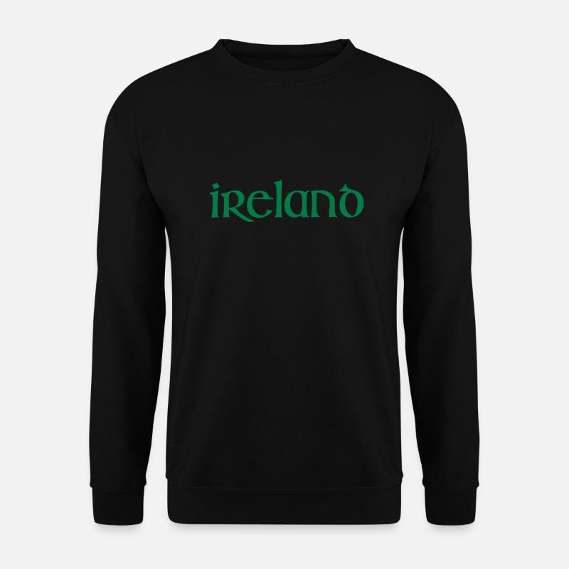 Irland - Unisex Pullover - Schwarz