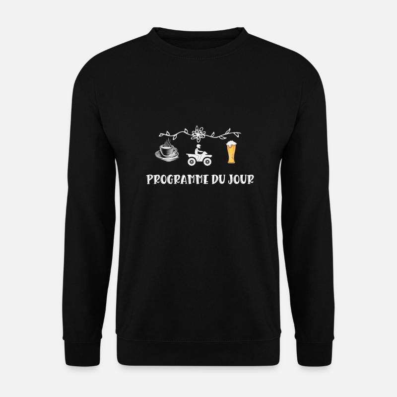 PROGRAMME DU JOUR - Sweat-shirt Unisexe - noir